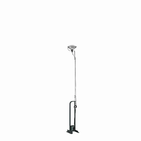 Flos Toio Floor Lamp, Black garden LED light