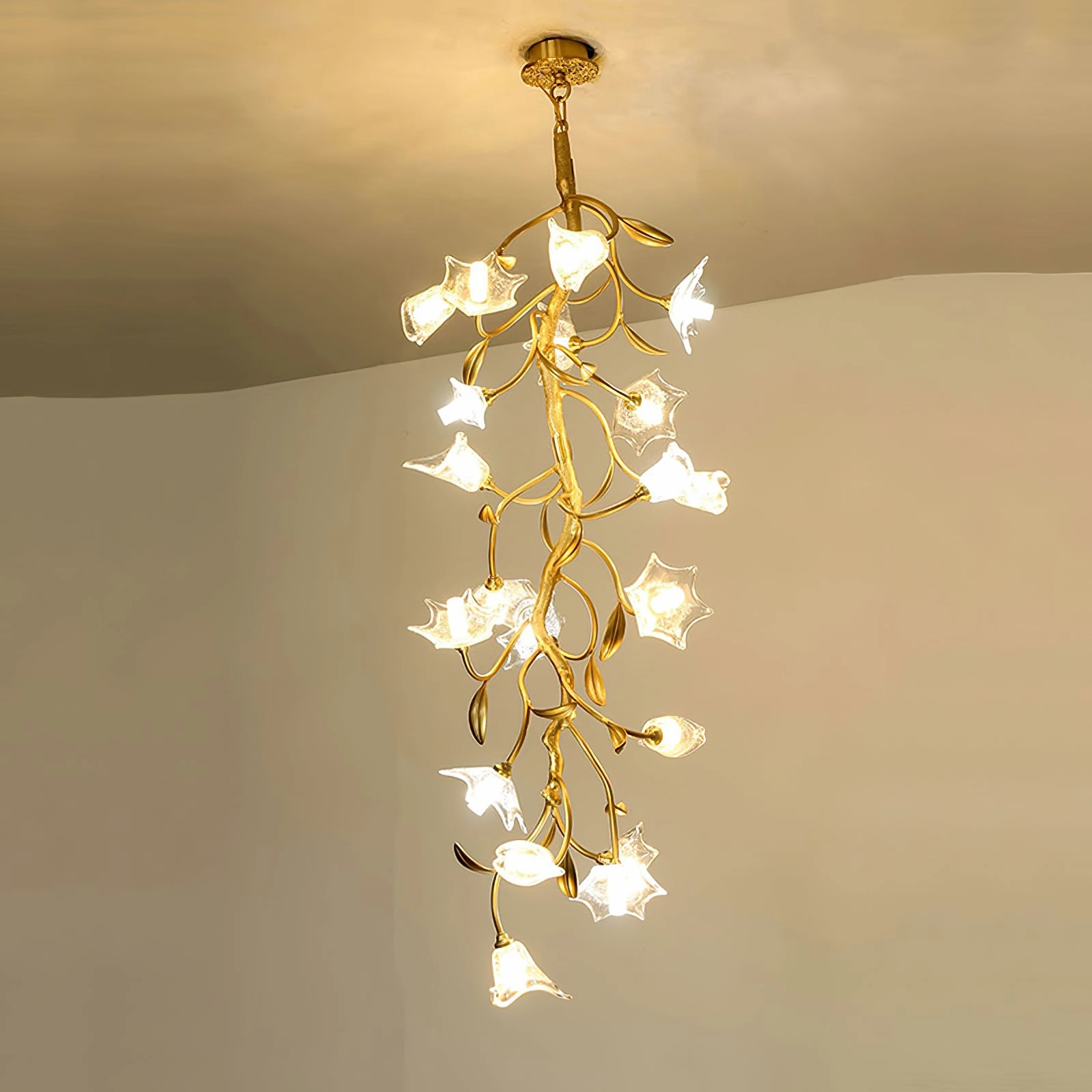 Flower Craftsman Chandelier