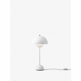 FLOWERPOT BORDLAMPE VP3 MAT HVID ambient lighting fixture