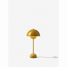 FLOWERPOT BORDLAMPE VP3 MUSTARD ambient lighting fixture