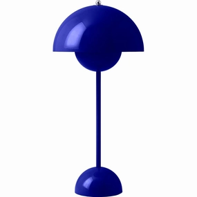 FLOWERPOT VP3 COBALT BL BORDLAMPE ambient lighting fixture