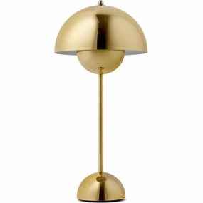 FLOWERPOT VP3 MESSING PLATED BORDLAMPE ambient lighting fixture