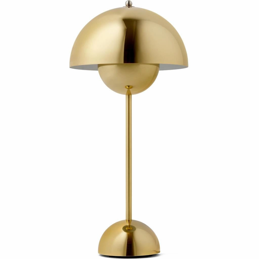 FLOWERPOT VP3 MESSING PLATED BORDLAMPE ambient lighting fixture