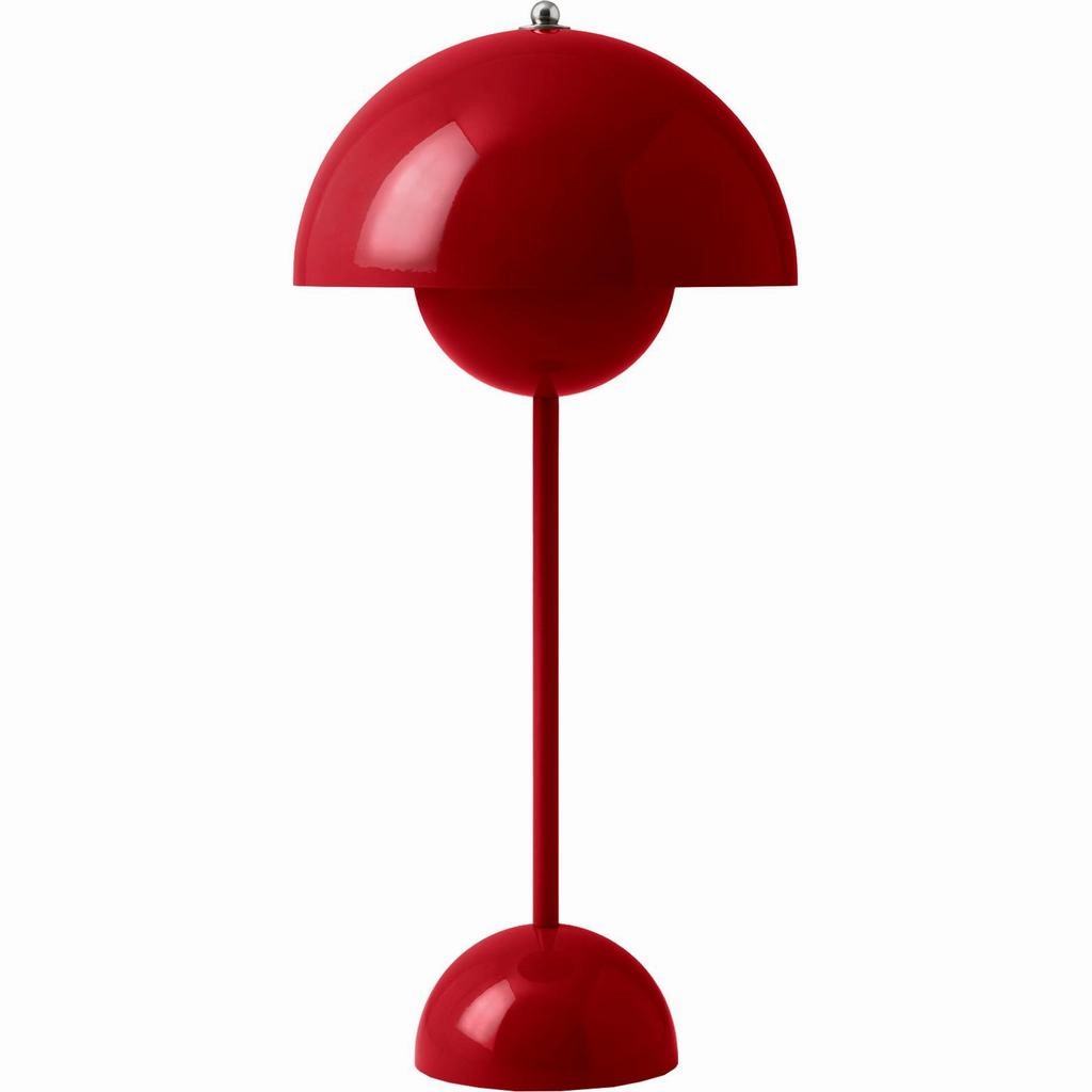 FLOWERPOT VP3 VERMILION RD BORDLAMPE ambient lighting fixture