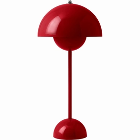 FLOWERPOT VP3 VERMILION RD BORDLAMPE ambient lighting fixture