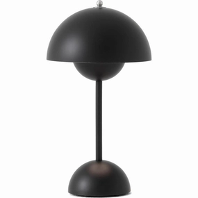 FLOWERPOT VP9 - MAGNET OPLADER PORTABLE - MAT SORT ambient lighting fixture