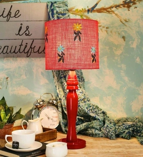 Flowers on Jute Lamp Louis Poulsen chandelier