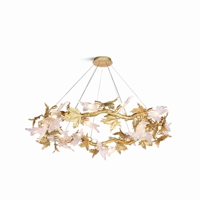 Folio Crown Chandelier flowerpot LED lamp