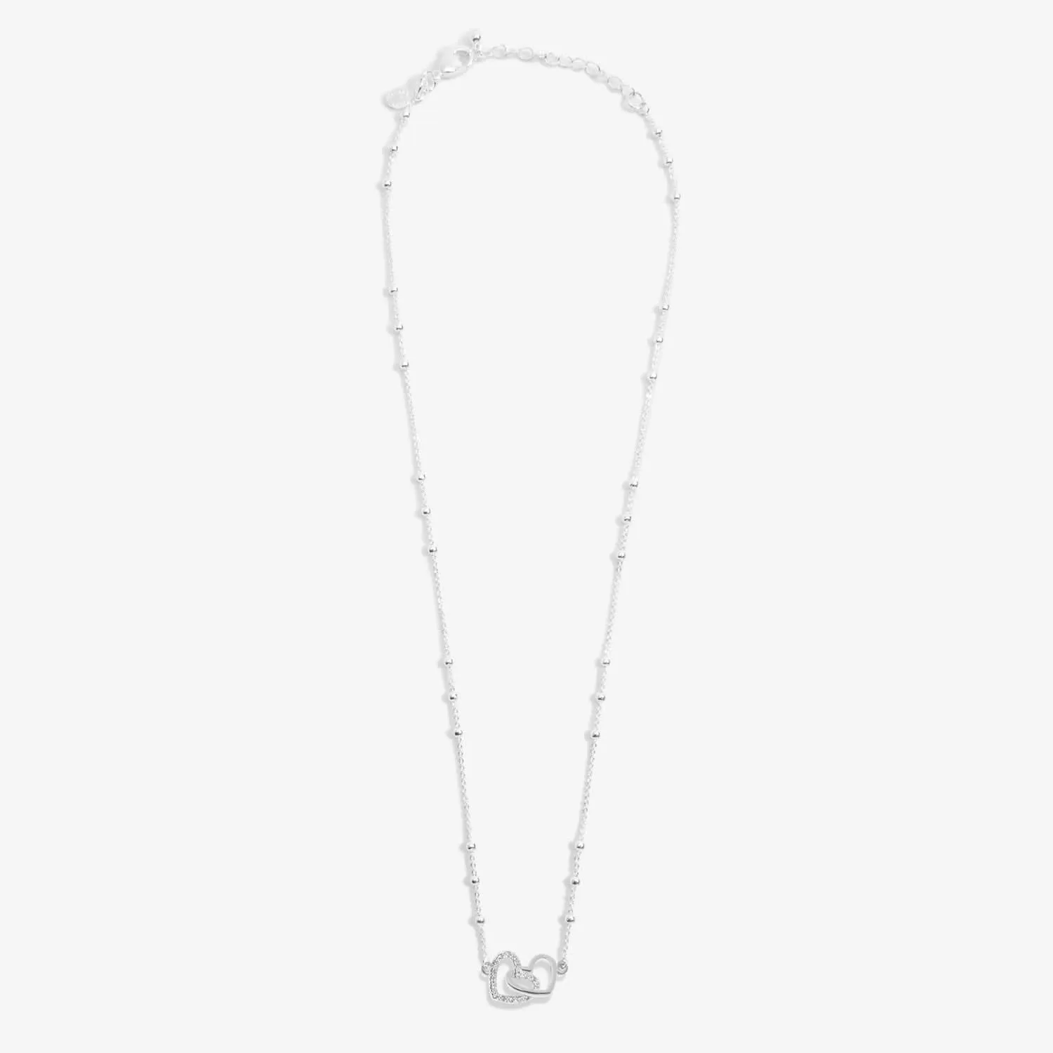 Forever Yours Just For You Birthday Girl Silver Plated Necklace 7486 Joma Jewellery