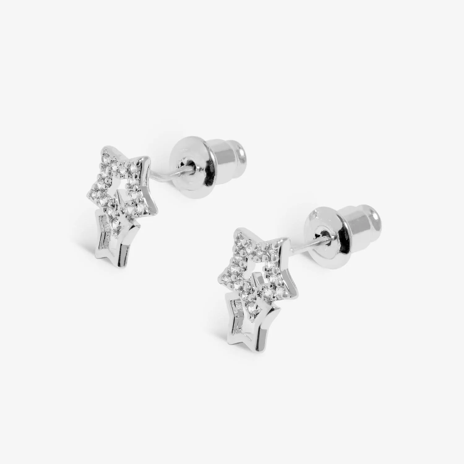 Forever Yours You Are One A Million Silver Plated Earrings 7510 Joma Jewellery
