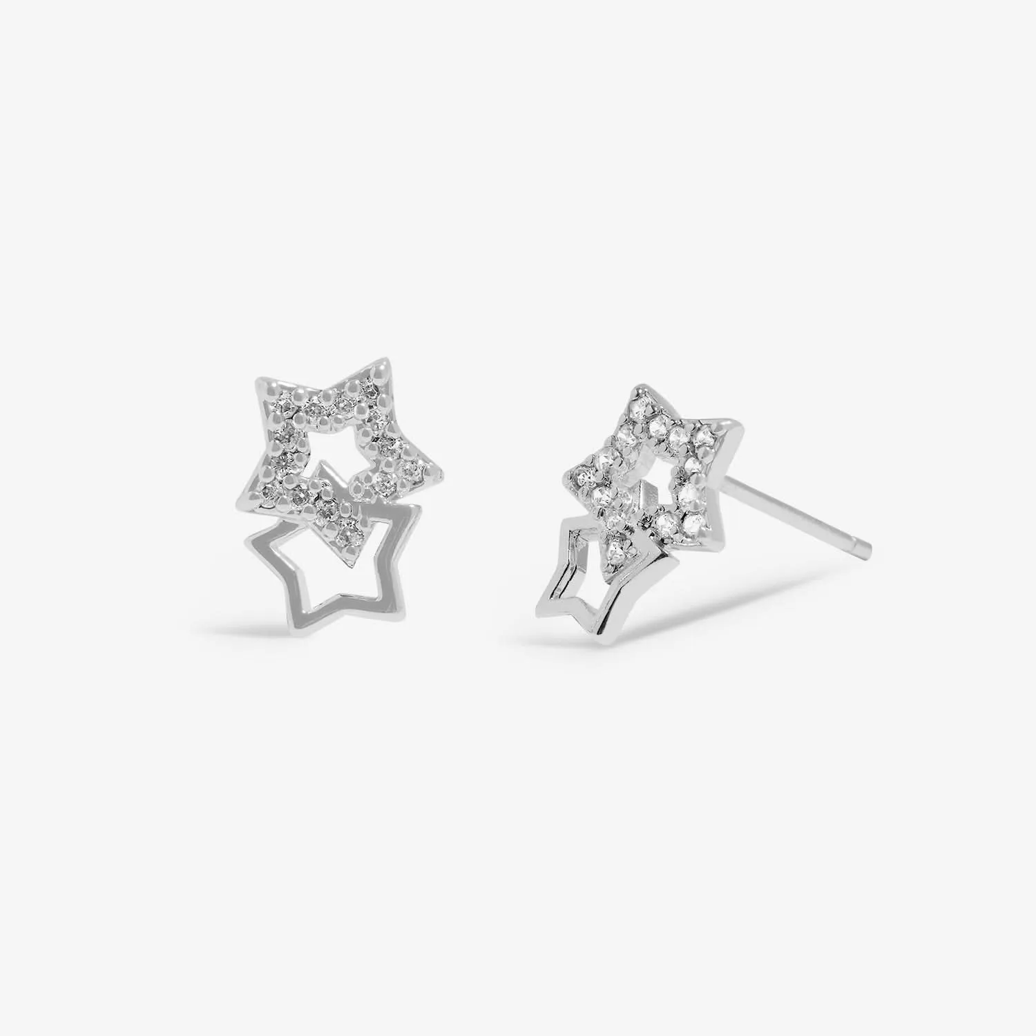 Forever Yours You Are One A Million Silver Plated Earrings 7510 Joma Jewellery