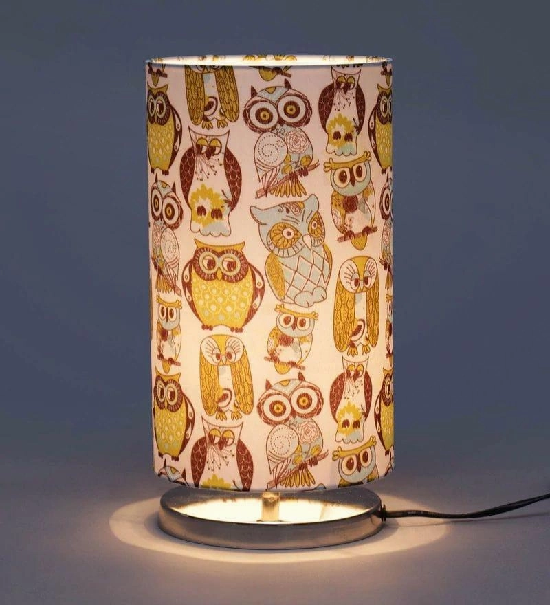 Foul Owl Round Lamp