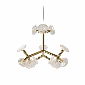 Fractal Chandelier flowerpot LED lamp