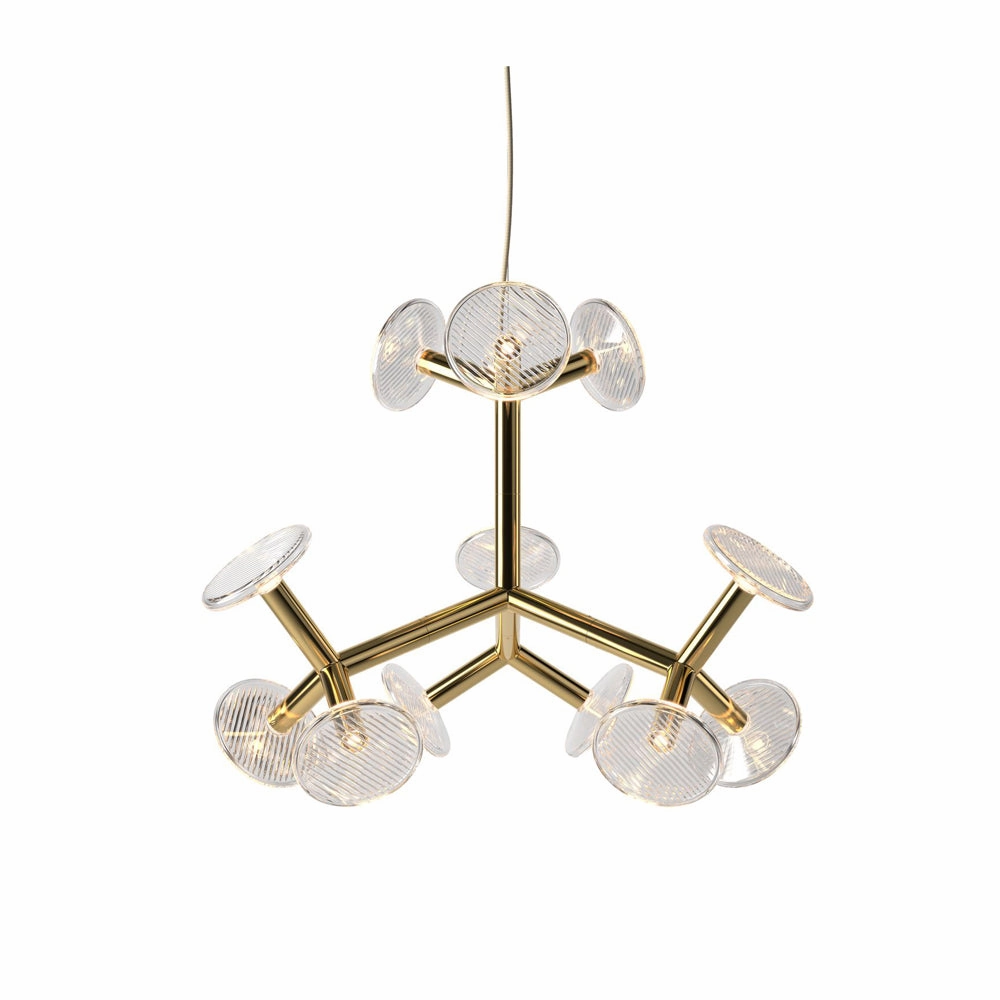 Fractal Chandelier flowerpot LED lamp