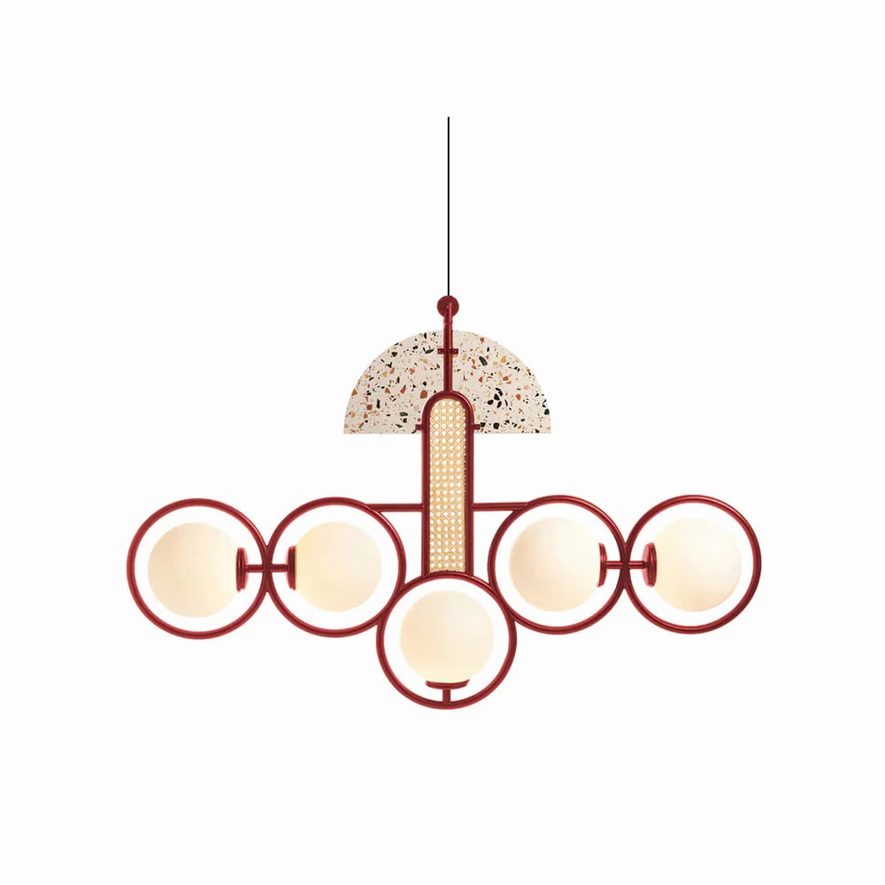 Frame Chandelier flowerpot LED lamp