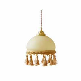 French Tassels Brass Pendant Light minimalist ceiling light
