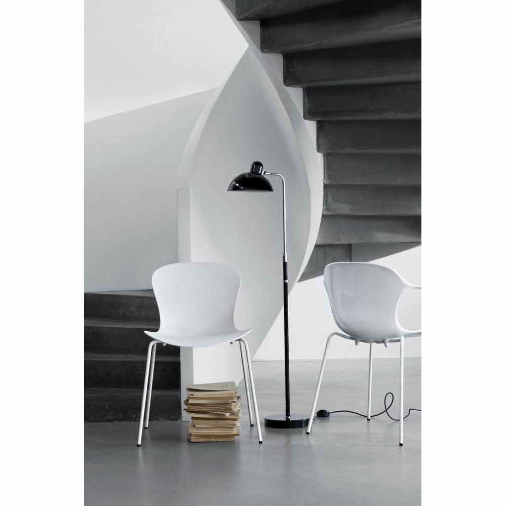Fritz Hansen Kaiser Idell? Height Adjustable Floor Lamp, Matt Black