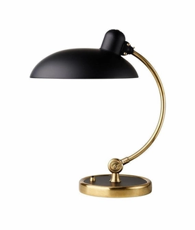 Fritz Hansen Kaiser Idell? Luxury Table Lamp, Black/Brass Louis Poulsen chandelier