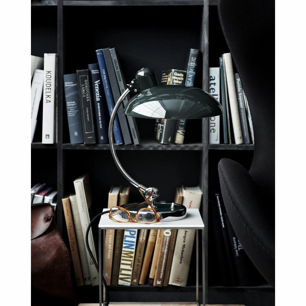 Fritz Hansen Kaiser Idell Table Lamp Matt Black, 28 Cm
