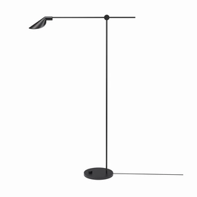 Fritz Hansen Ms011 Floor Lamp, Black Pvd garden LED light