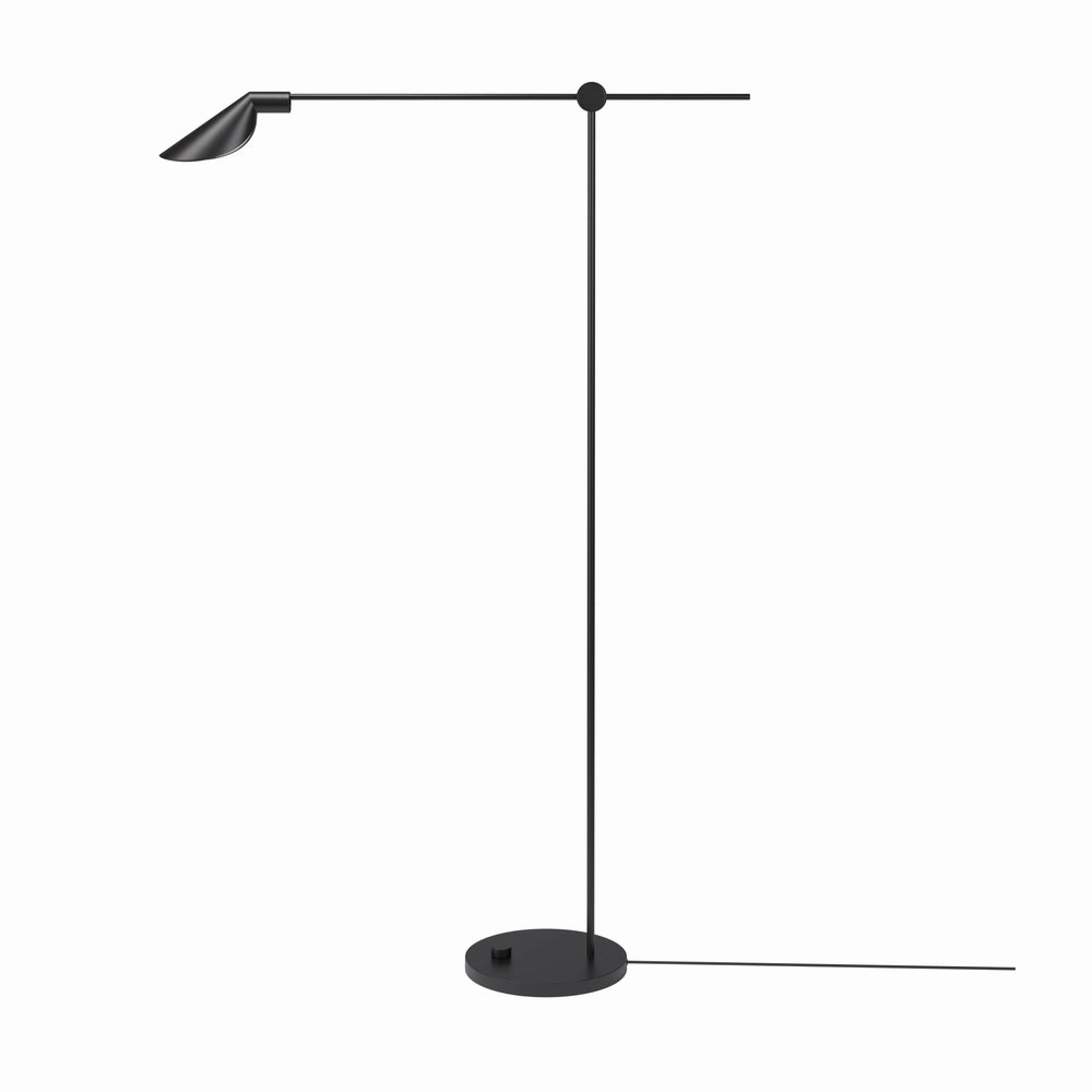 Fritz Hansen Ms011 Floor Lamp, Black Pvd garden LED light