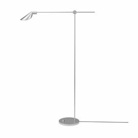 Fritz Hansen Ms011 Floor Lamp, Steel garden LED light