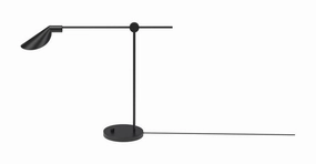 Fritz Hansen Ms021 Table Lamp, Black Pvd designer outdoor lamp
