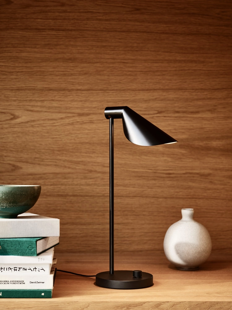 Fritz Hansen Ms022 Table Lamp, Black Pvd