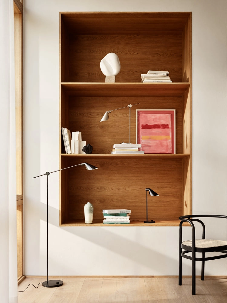 Fritz Hansen Ms022 Table Lamp, Black Pvd