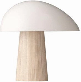 Fritz Hansen Night Owl Table Lamp, Smokey White/ Ash designer outdoor lamp