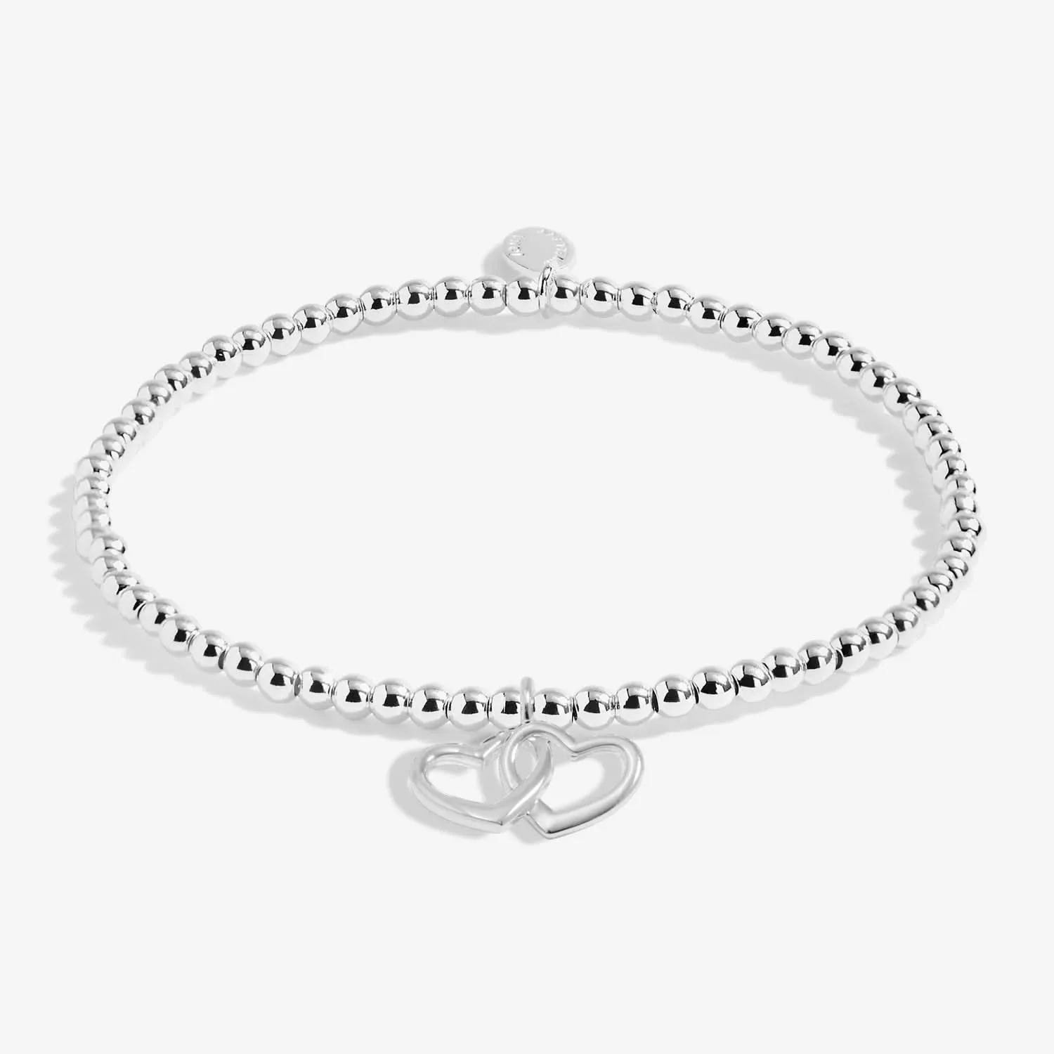 From The Heart Gift Box Friendship Silver Plated Bracelet 7679 Joma Jewellery