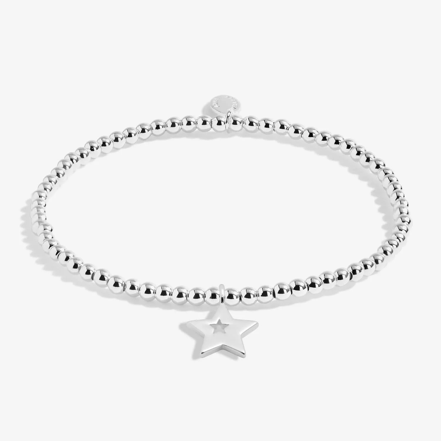 From The Heart Gift Box Happy Birthday Silver Plated Bracelet 7678 Joma Jewellery