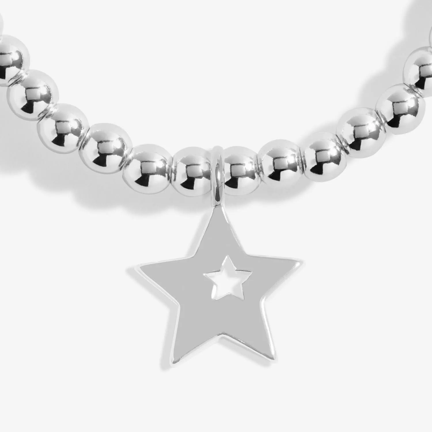 From The Heart Gift Box Happy Birthday Silver Plated Bracelet 7678 Joma Jewellery