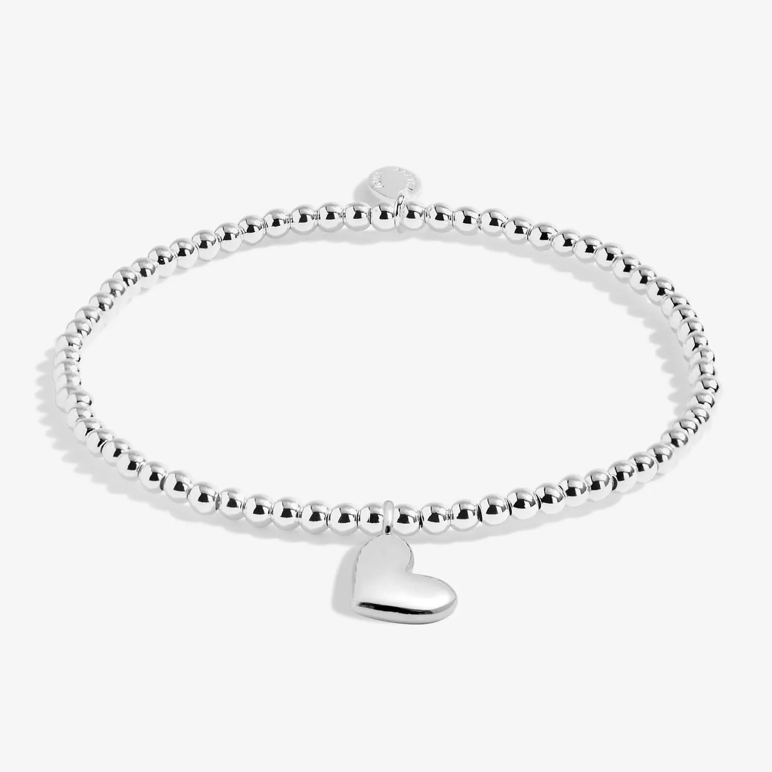 From The Heart Gift Box With Love Silver Plated Bracelet 7680 Joma Jewellery