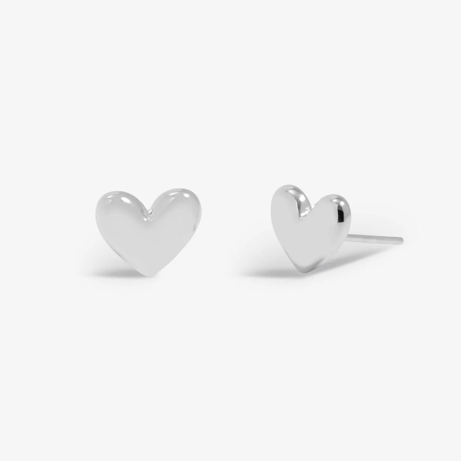 From The Heart Gift Box With Love Silver Plated Earrings 7681 Joma Jewellery