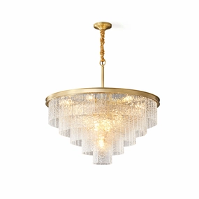Gaia Round Chandelier flowerpot LED lamp