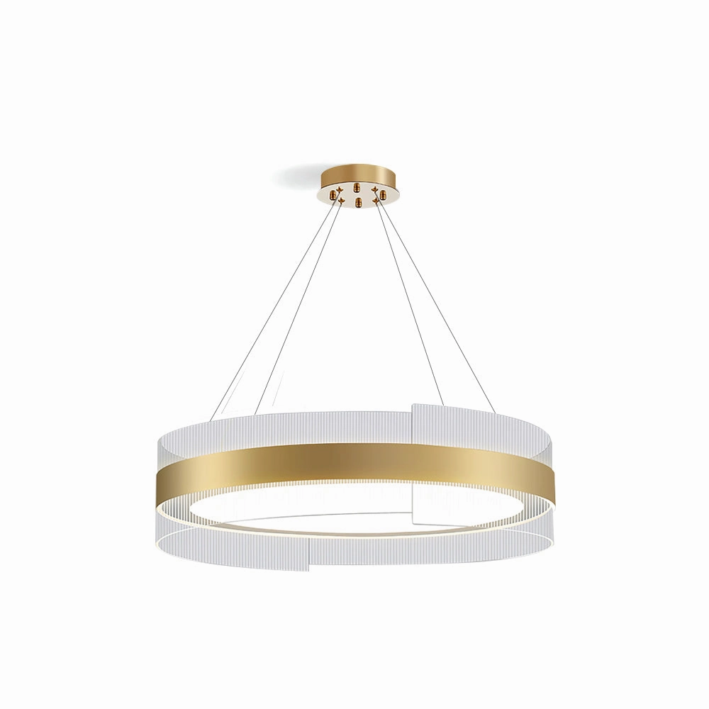 Genevieve Round LED Chandelier flowerpot LED lamp