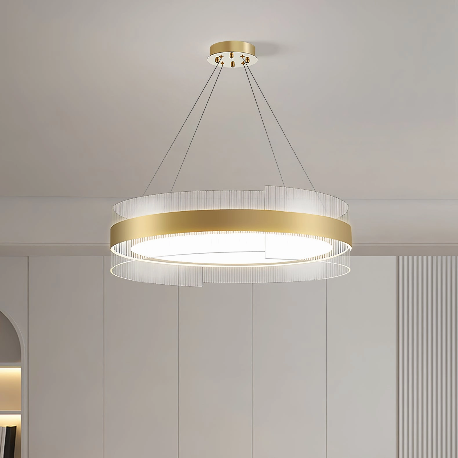 Genevieve Round LED Chandelier