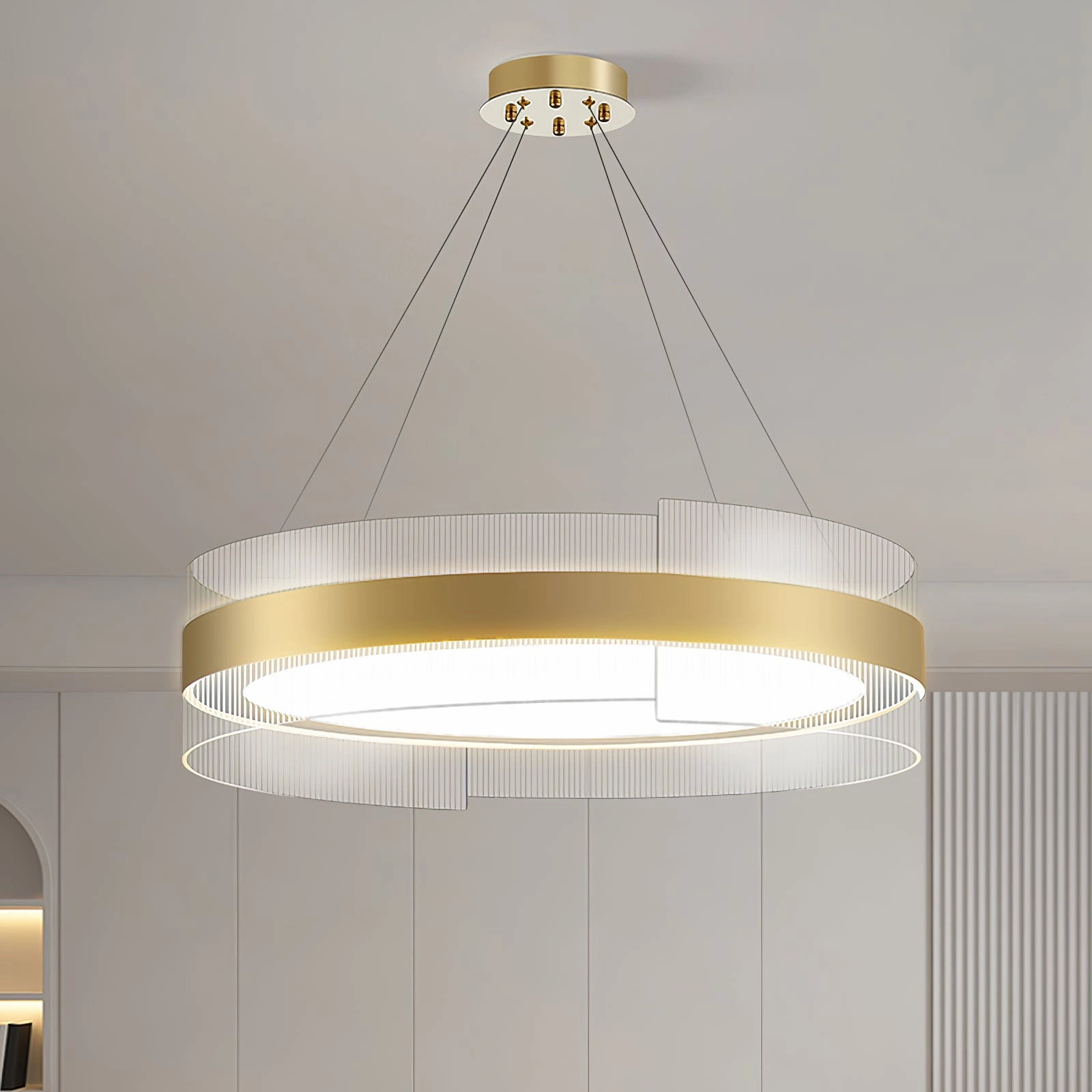 Genevieve Round LED Chandelier