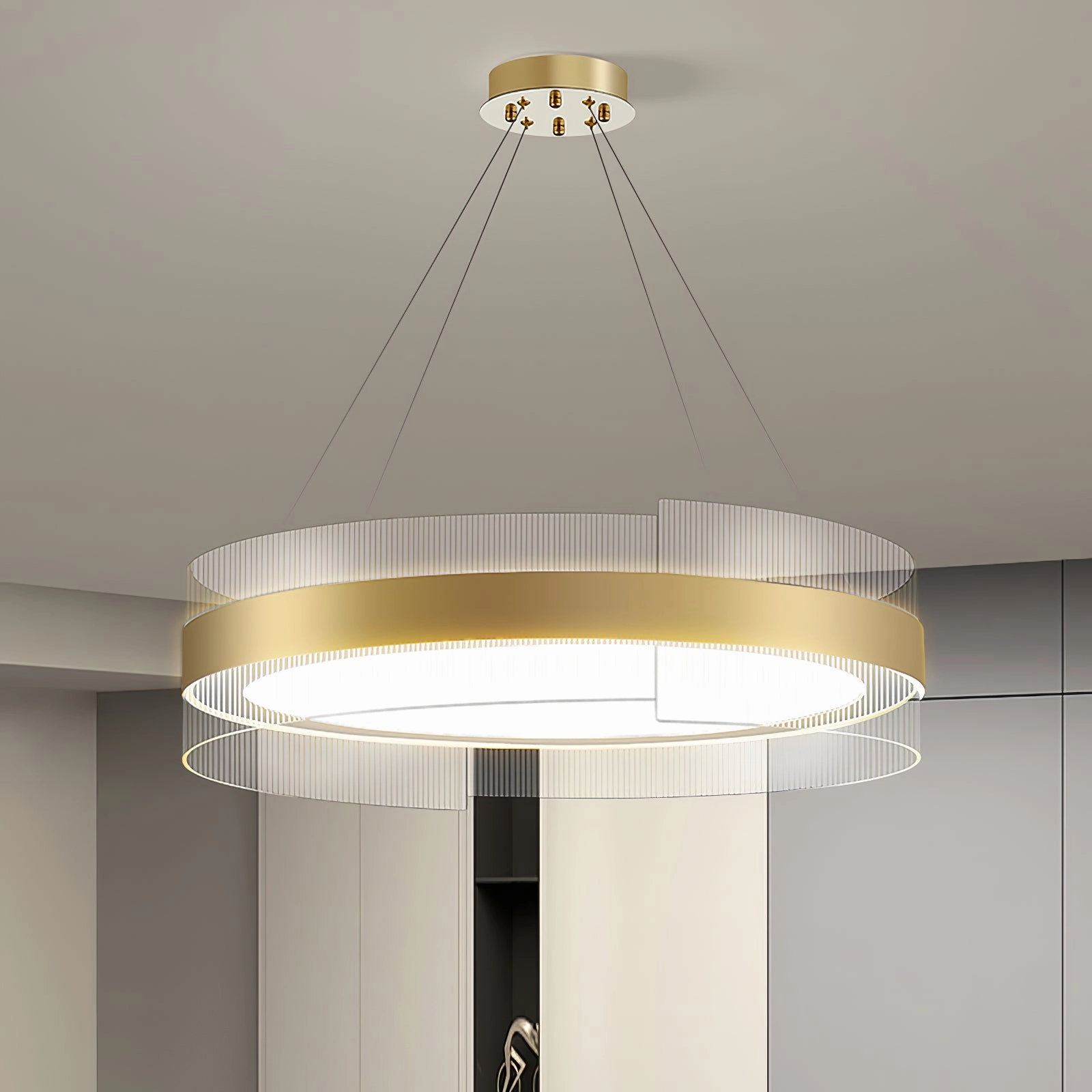 Genevieve Round LED Chandelier