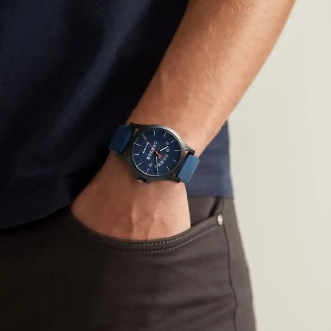Gents Irby Silicone Blue Watch BKPIRS302