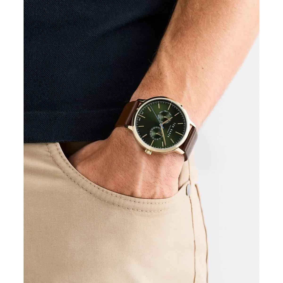 Gents Timeless Black Watch BKPHAS504