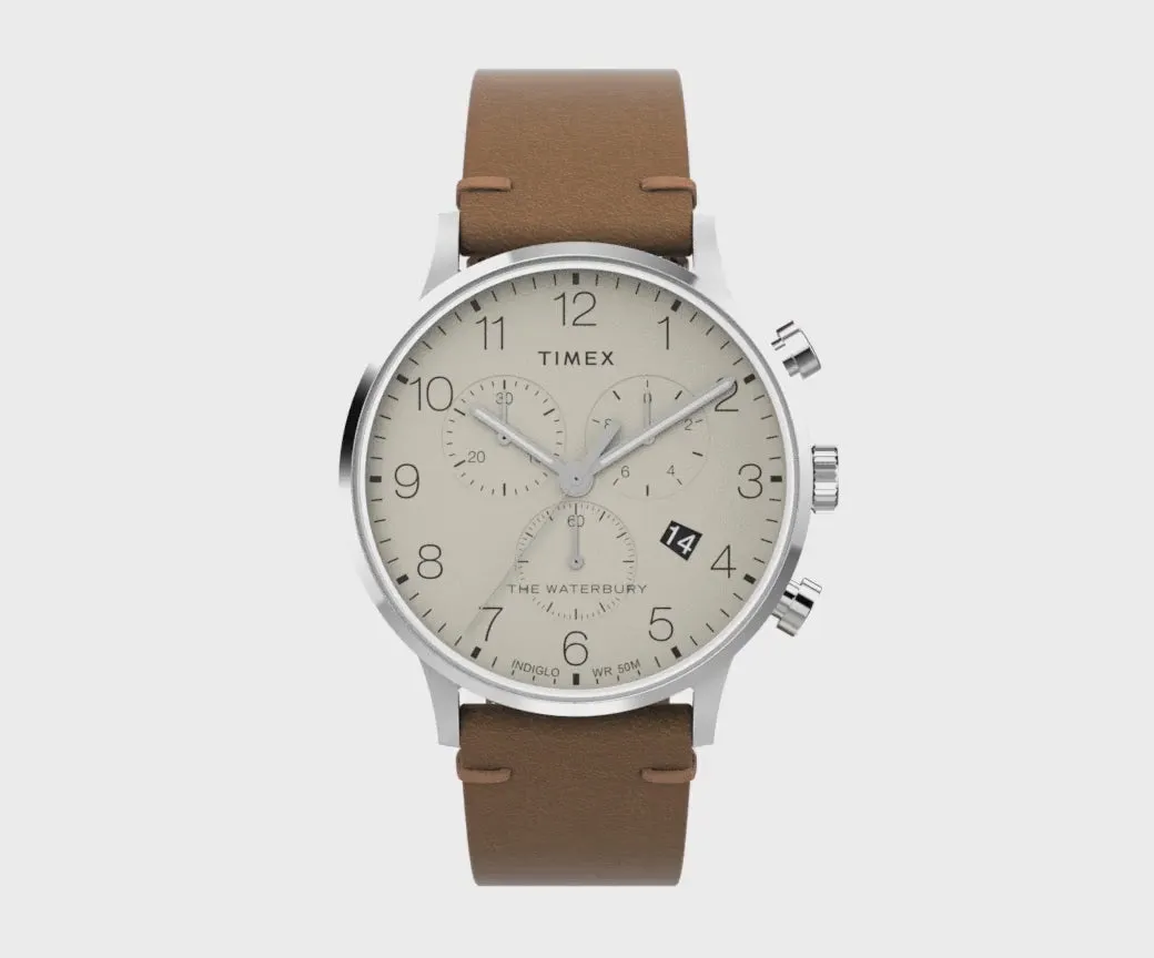 Gents Waterbury Classic Cream Watch TW2W50900