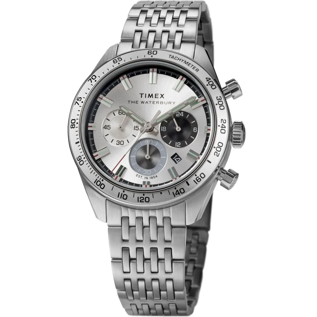 Gents Waterbury Traditional Stainless Steel Watch TW2Y18700