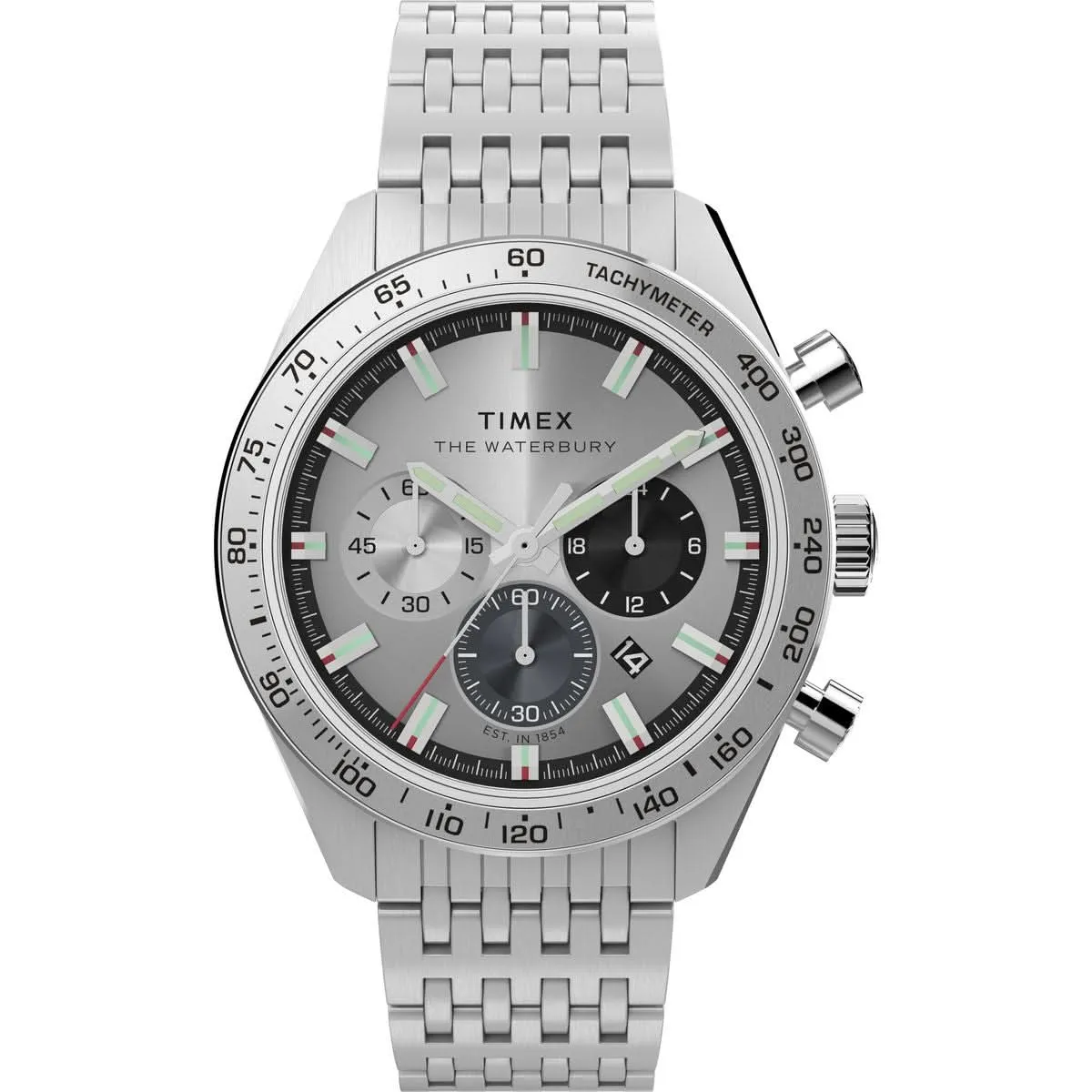 Gents Waterbury Traditional Stainless Steel Watch TW2Y18700