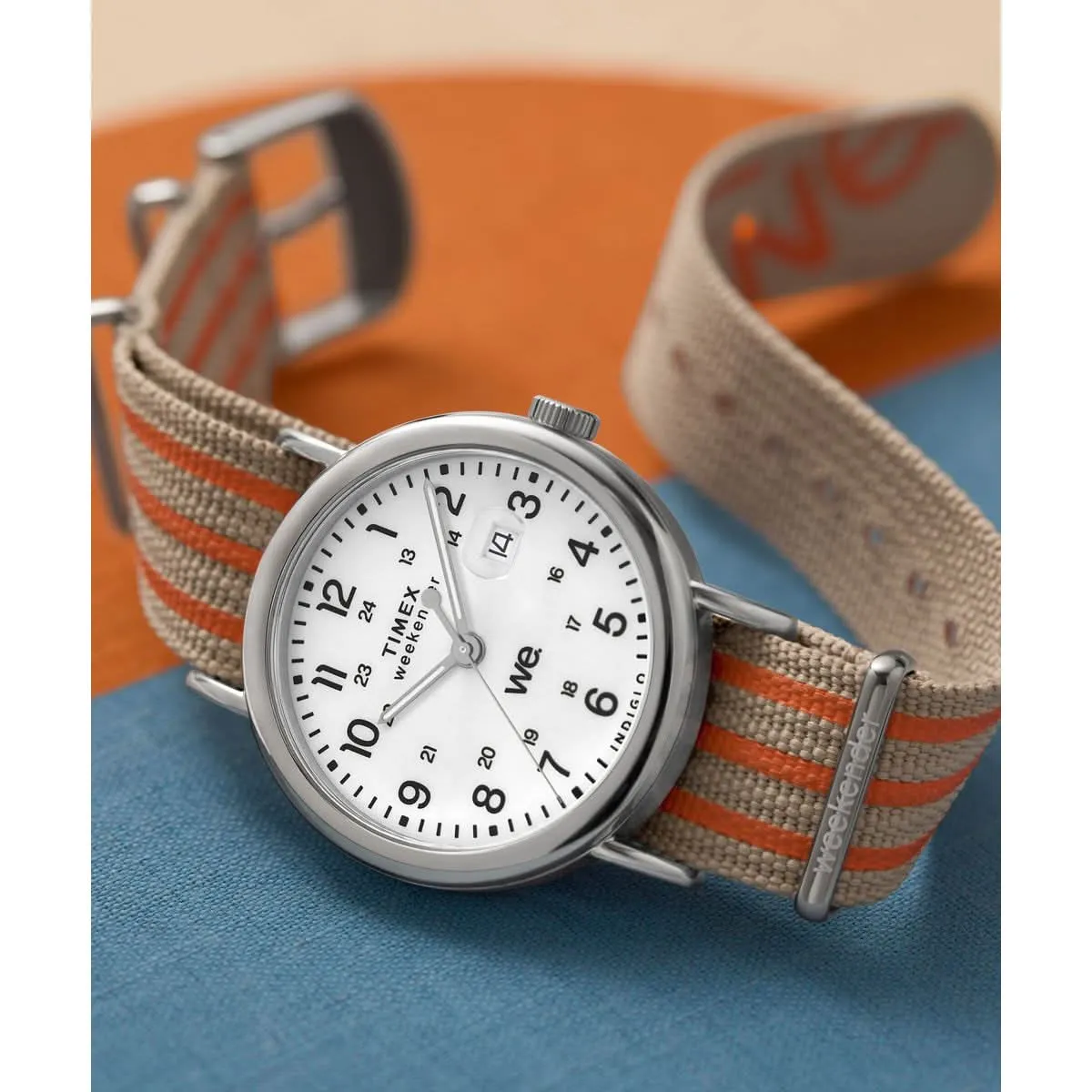 Gents Weekender Main Line Silver Tone Watch TW2Y08900