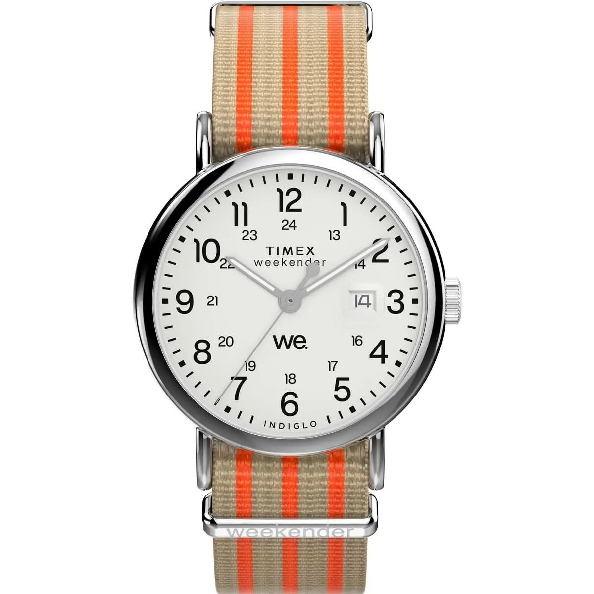 Gents Weekender Main Line Silver Tone Watch TW2Y08900