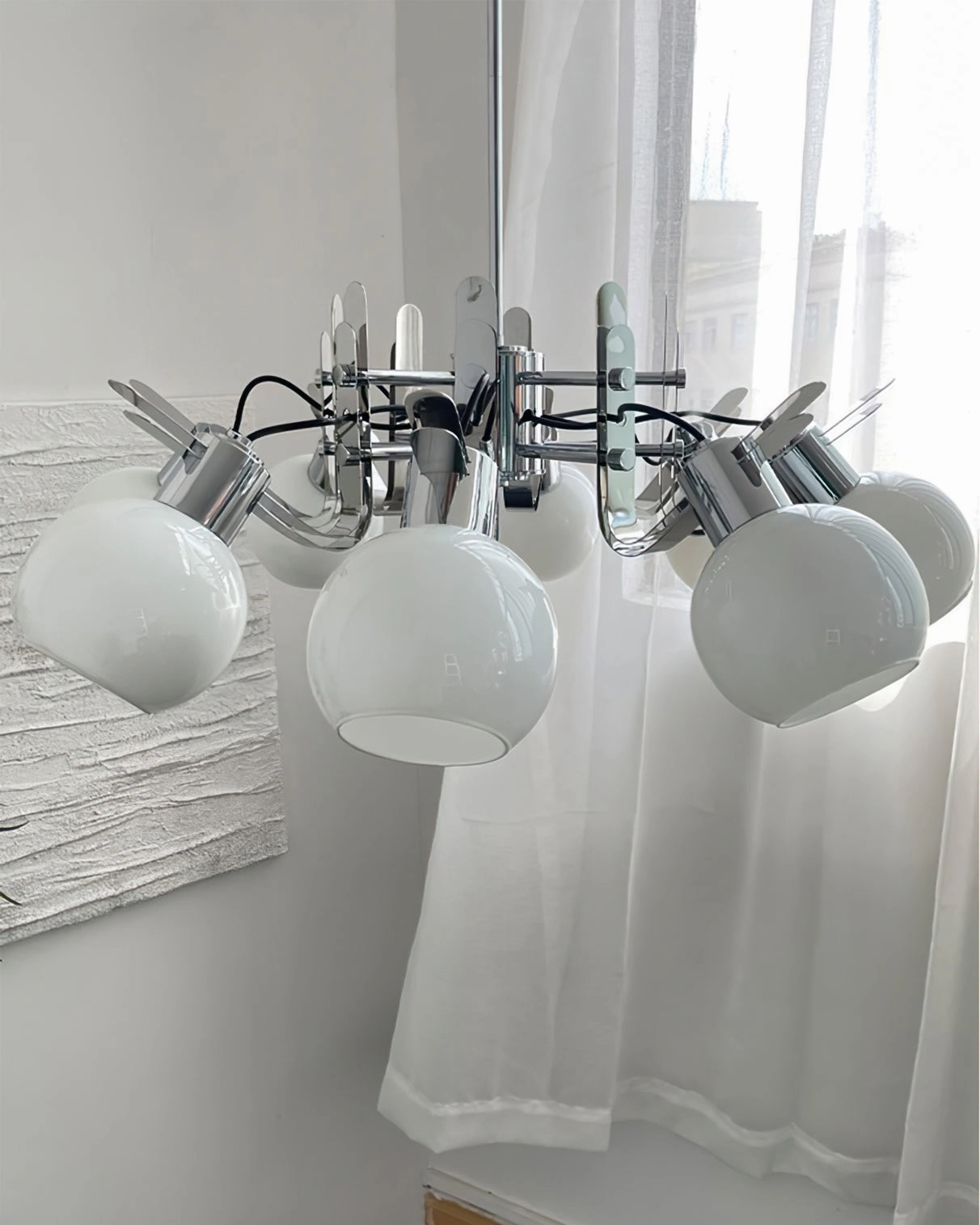 Geometrical Glass Chandelier