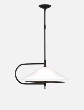 Gesture Pendant by Kelly Wearstler vintage desk lamp