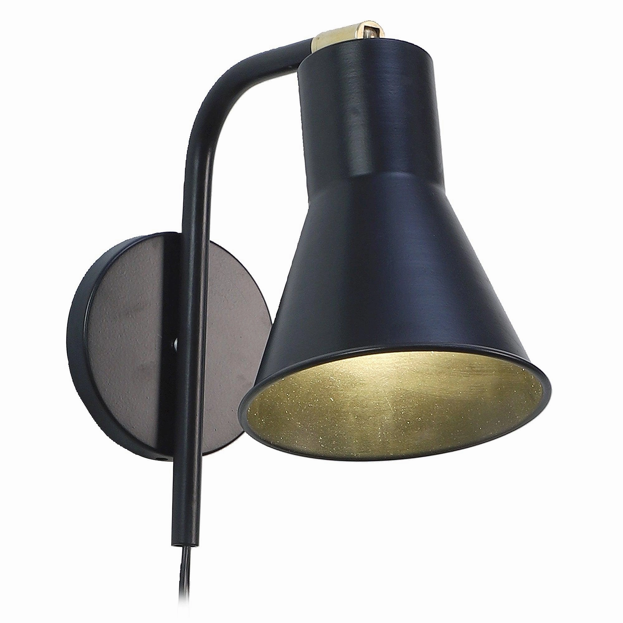 Gilbert Black Metal Wall Light by SS Lightings